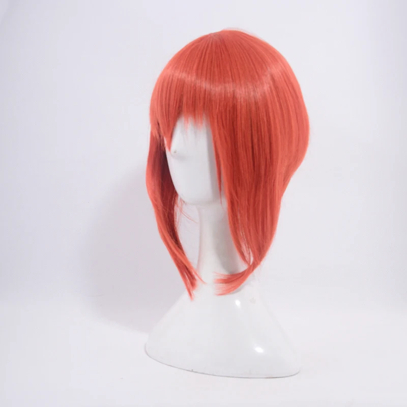 Парик Mahoutsukai no Yome Hatori Chise термостойкие синтетические волосы короткие оранжевые