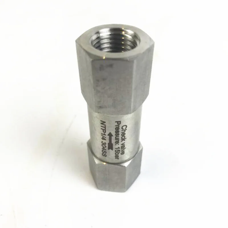 

High pressure non return check valve