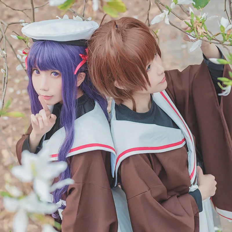 Аниме карточка Captor Sakura Kinomoto Tomoyo Daidouji кимоно Косплей Костюм Хэллоуин костюмы для