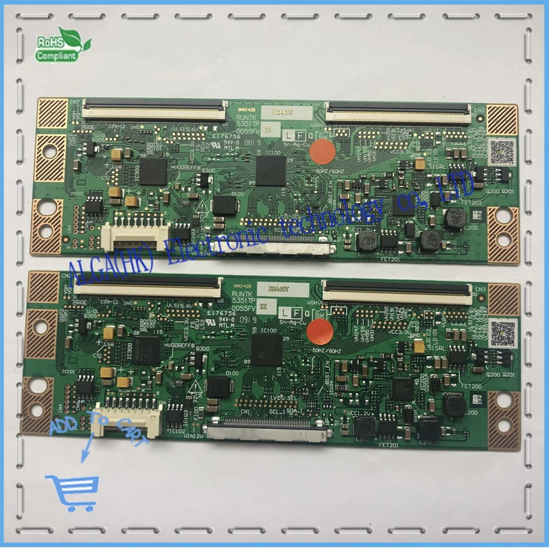 Новый RUNTK 5351TP 0055FV ZA и ZZ ZB или &quotZA&quot совместим хорошая Рабочая логическая плата