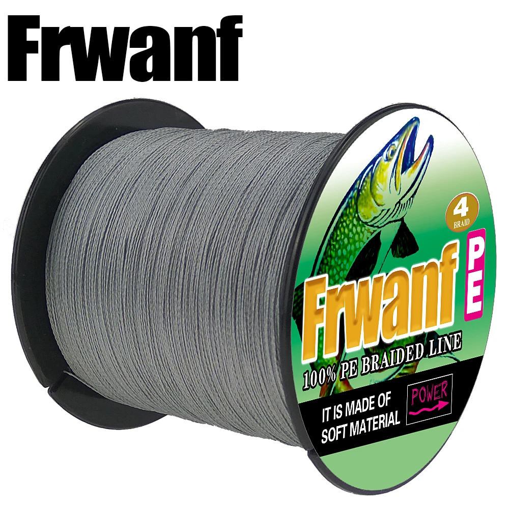 Frwanf Japan PE Fishing Braided Line for Carp Lines 100M 4 Strand Thread 10 20 30 40 50 60 70 80 90 100LB Smooth super | Спорт и
