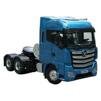 1:24 Foton Auman EST-A LNG Natural Gas Tractor Truck Model Metal Diecast Toy Collection Souvenir Ornaments Display Boy Toys Gift