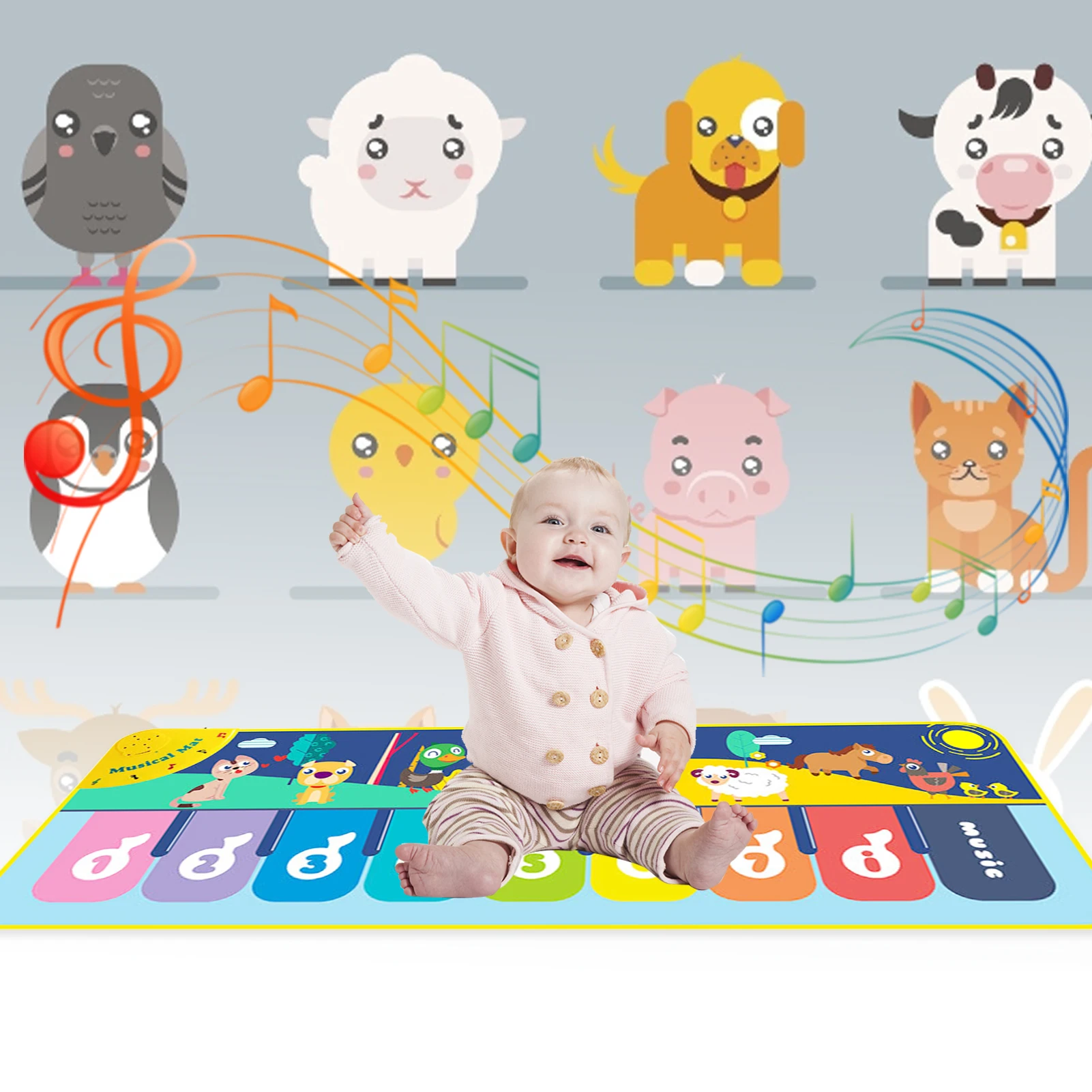 

Playmat Baby Play Mat Toys For Children's Mat Rug Kids Developing Mat Rubber Eva Foam Play Foam Carpets DropShipping