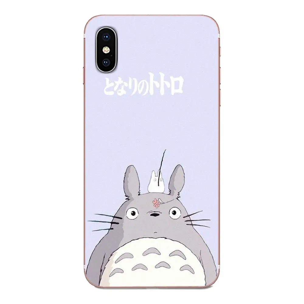 Подгоняйте Тоторо Унесенные спирали Ghibli Miyazaki для Samsung Galaxy A51 A71 A81 A90 5G A91 A01 S11 S11E S20