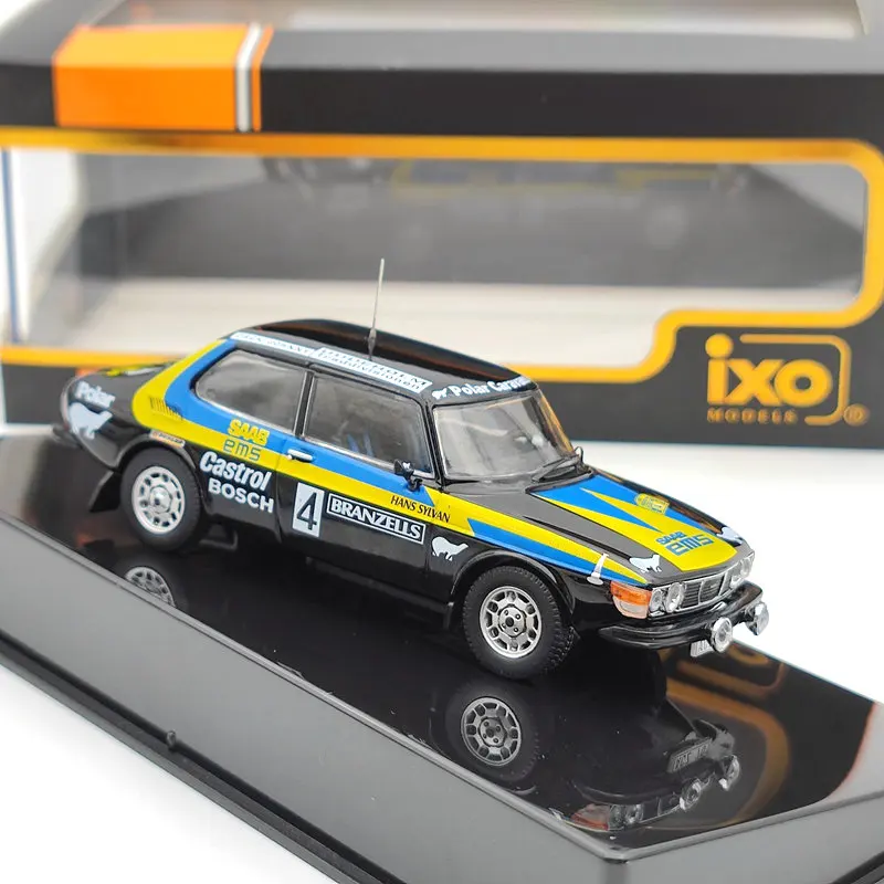 IXO для SAAB 99 EMS #4 S.Blomqvist-H.Sylvan Winner шведский ралли 1977 RAC299 литые модели автомобилей