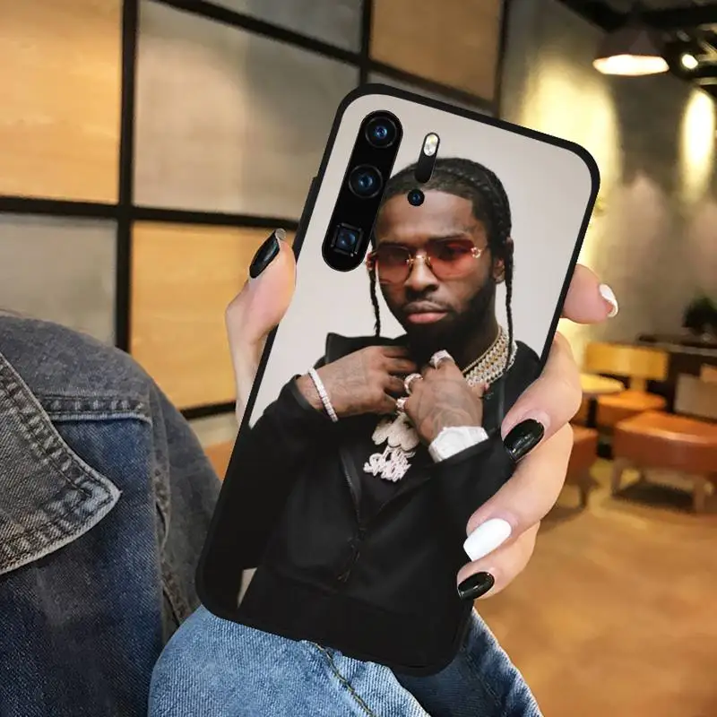 

Rapper Pop Smoke Phone Case Funda For Huawei P9 P10 P20 P30 Lite 2016 2017 2019 plus pro P smart