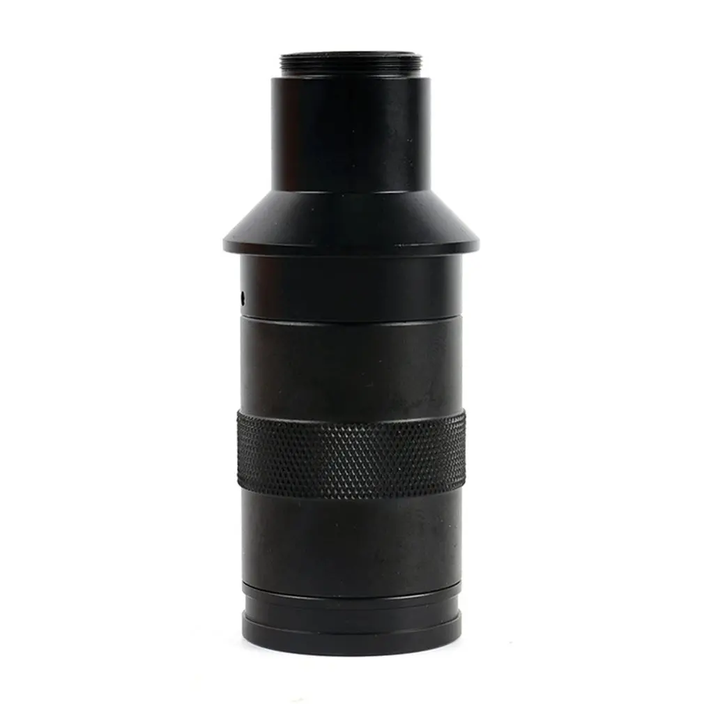 CCD CMOS HD 200X Adjustable Zoom CS C mount Lens Industrial Magnification Eyepiece Lens USB Video Microscope Camera
