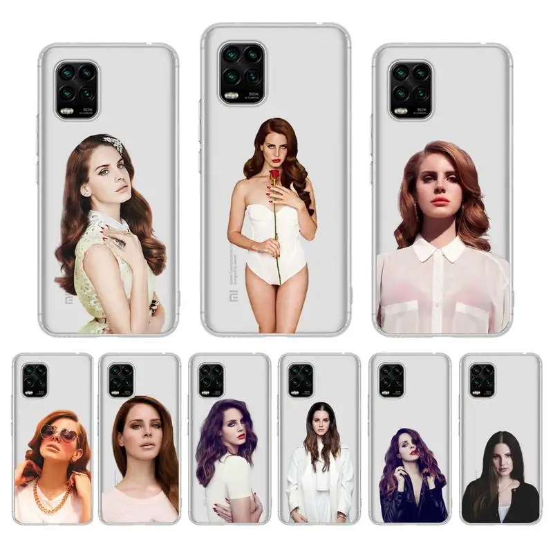 

Sexy singer model Lana Del Rey Phone Case For Redmi Note 5 7A 10 9 8 plus pro 9A K20 for Xiaomi 10Pro 10T 11 Capa