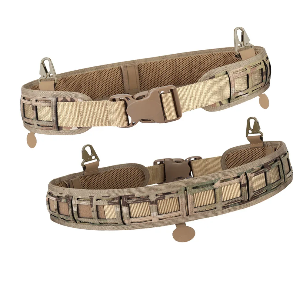 

Tactical Belt Men Quick Release Adjustable Nylon 1000D Cummerbunds Fastening Waist Belt for Army Hunting Outdoor Sport CS Games