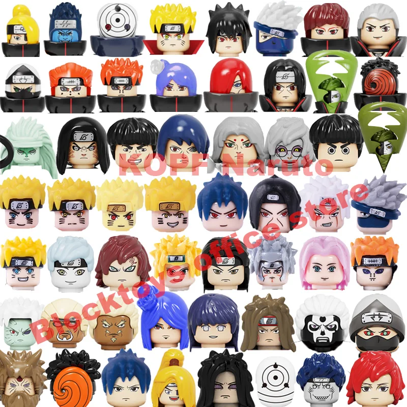 Akatsuki кирпичи Sasuke Itachi Kakashi Pein Obito Kisame Zetsu Nagato Hidan CY1004 CY1005 аниме серии игрушки для