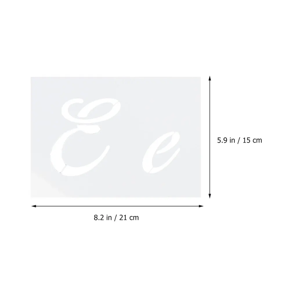 

1 Set/36pcs DIY Hollow-out Templates Painting Moulds Door Plate Stencils Wall Painting Decoration for Kids Girls