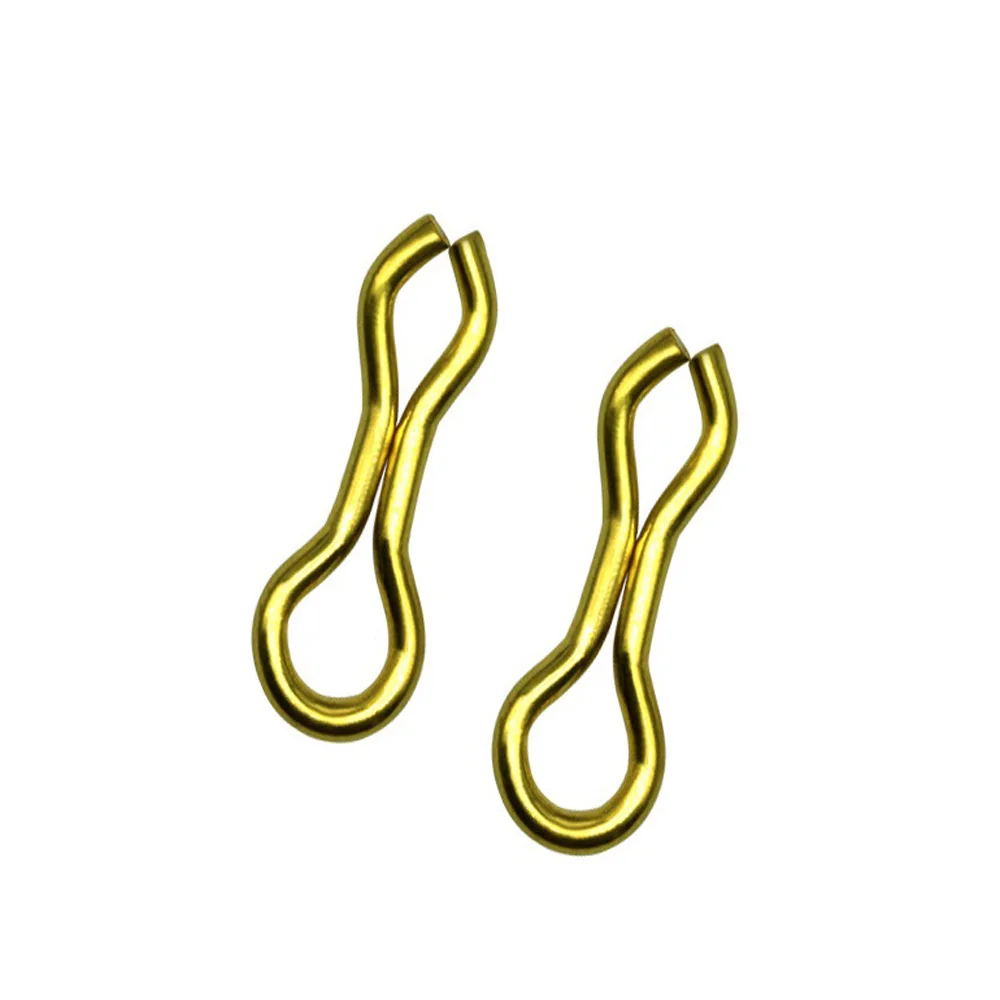 50 шт./лот рыболовный Соединитель с защелками для ловли карпа рыболовные Вертлюги