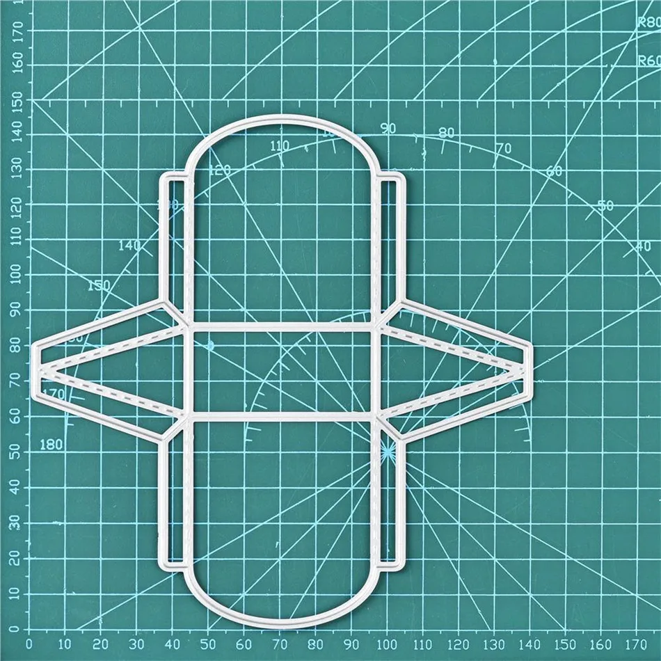 Eastshape шаблоны для коробок Подарочная сумка металлические режущие штампы Новинка для изготовления карт скрапбукинговые вырезы Декор трафарет ремесло штампы