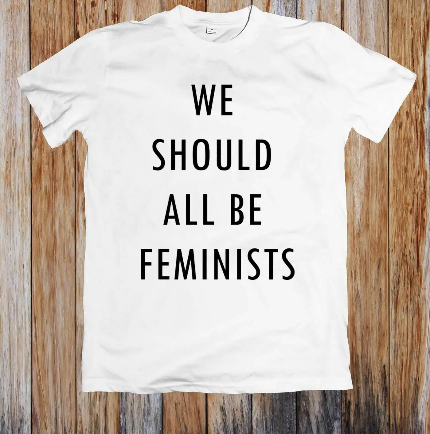 Футболка унисекс с надписью We would All Be feminist 2020 г. Высококачественная брендовая