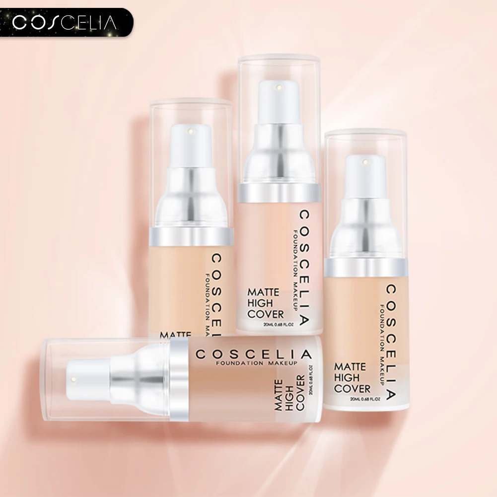 COSCELIA макияж основа для лица BB крем консилер натуральный увлажняющий контроль