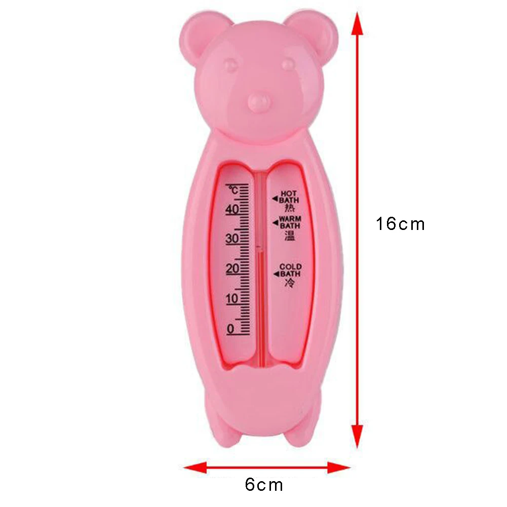 Новорожденный детский банный водяной термометр форма медведя из мультфильма