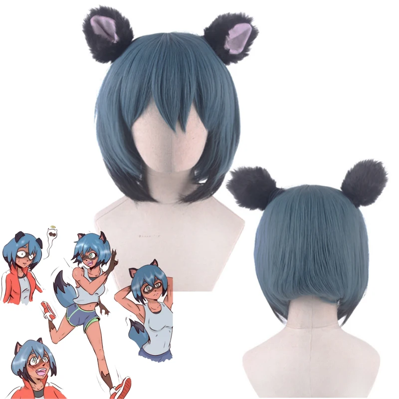 Парик для косплея Michiru Kagemori BNA новый парик с животными из лисы костюмированной