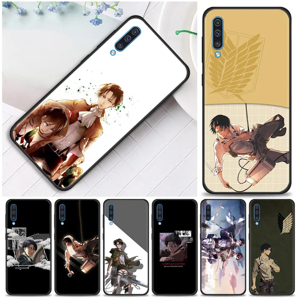 

Shell For Samsung Galaxy A50 A70 A10 A20e A30 A40 A20s A10s A10e A80 A90 A60 A30s Silicone Cover Case Anime shingeki no kyojin