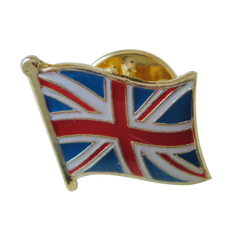 Индивидуальная английская одноконтактная Металлическая Булавка под заказ для