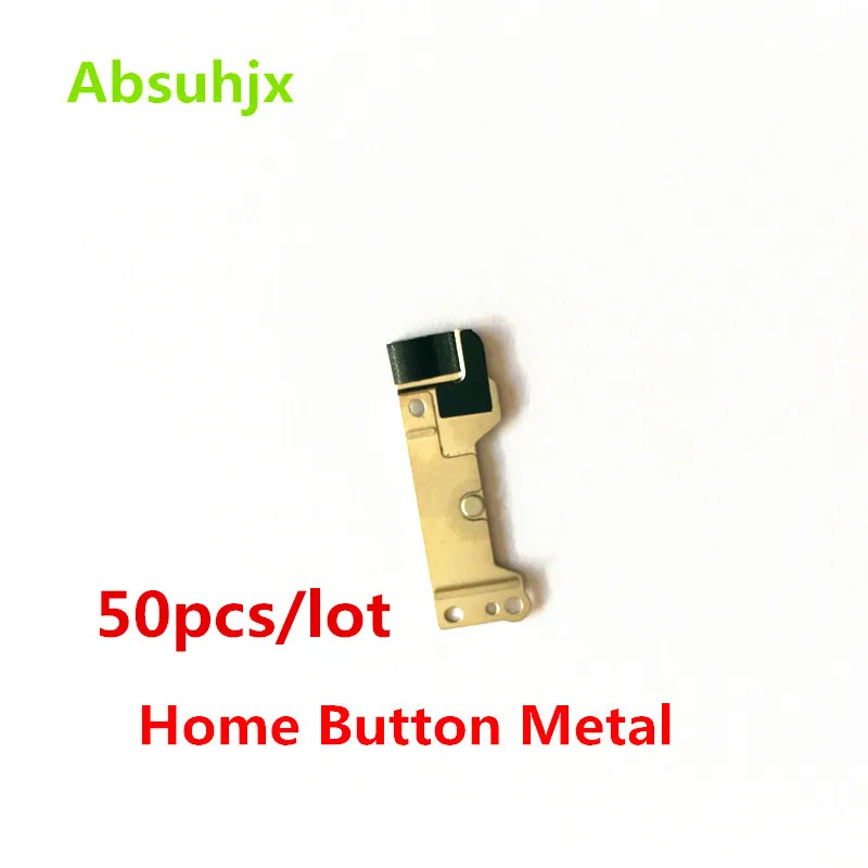 Absuhjx 50 шт. металлический держатель кнопки домой для iPhone 6 6S Plus 6G + 6Plus