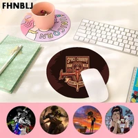 fhnblj my favorite cowboy bebop gaming round mouse pad computer mats gaming mousepad rug for pc laptop notebook