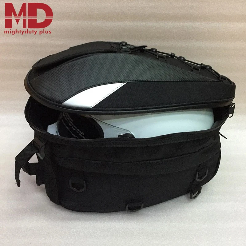 Многофункциональная сумка на заднее сиденье мотоцикла вместительный