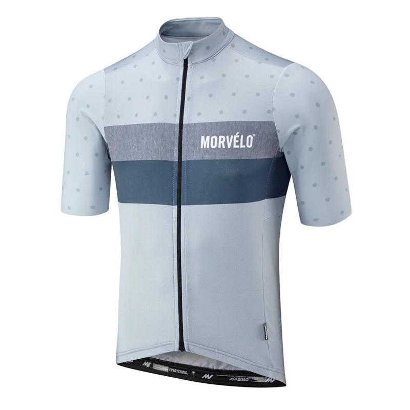 9D Подушка 2018 Morvelo Летняя воздухопроницаемая майка с коротким рукавом для велосипедных прогулок Ropa De Ciclismo Hombre Велосипедная одежда Верхняя одежда MTB Велосипедная одежда на.