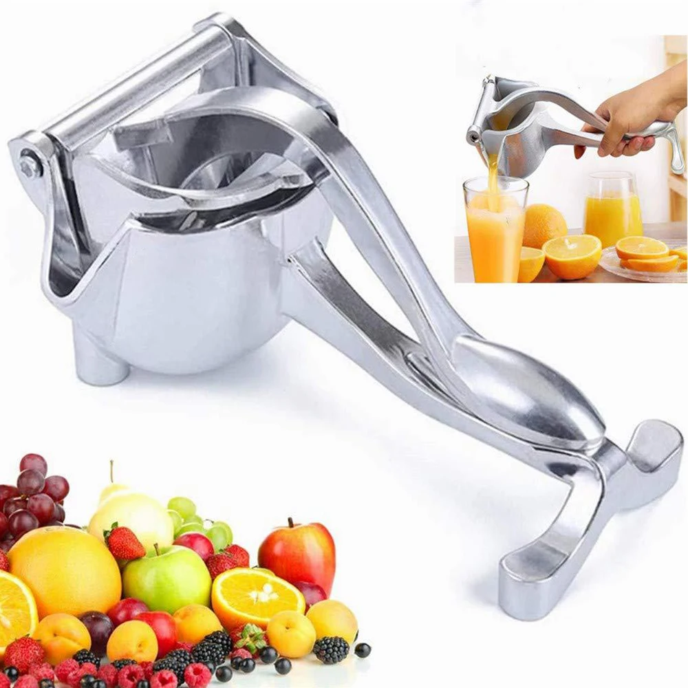 

Manual Juice Squeezer Aluminum Alloy Hand Pressure Juicer Pomegranate Orange Lemon Sugar Cane Juice Kitchen Fruit Tool