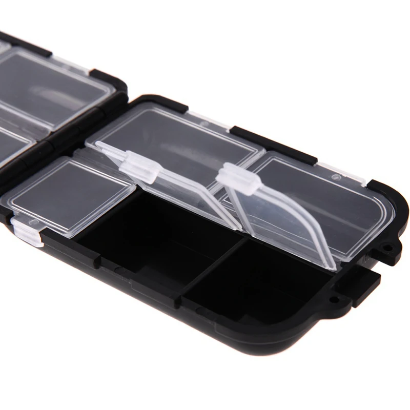 Waterproof Double-Sided Fishing Tackle Box with 10 Compartments for Bait, Lure, Hooks Storage - Carp and Fly Fishing Accessories image 5