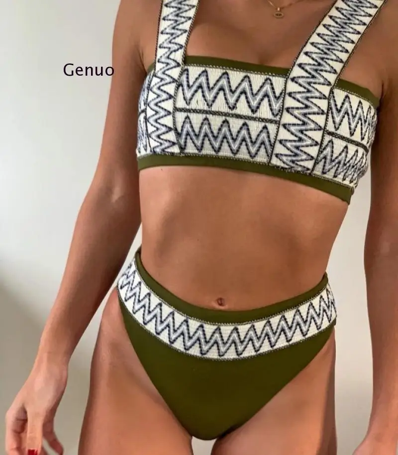 

2021 New Bikini Swimwear Women Swimsuit Push Up Bikinis Women Biquini Bandage Swimsuit Bathing Suit Summer Beach Wear Female