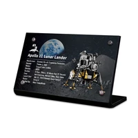 the acrylic display stand brand for creator 10266 apollo 11 lunar lander toys building blocks