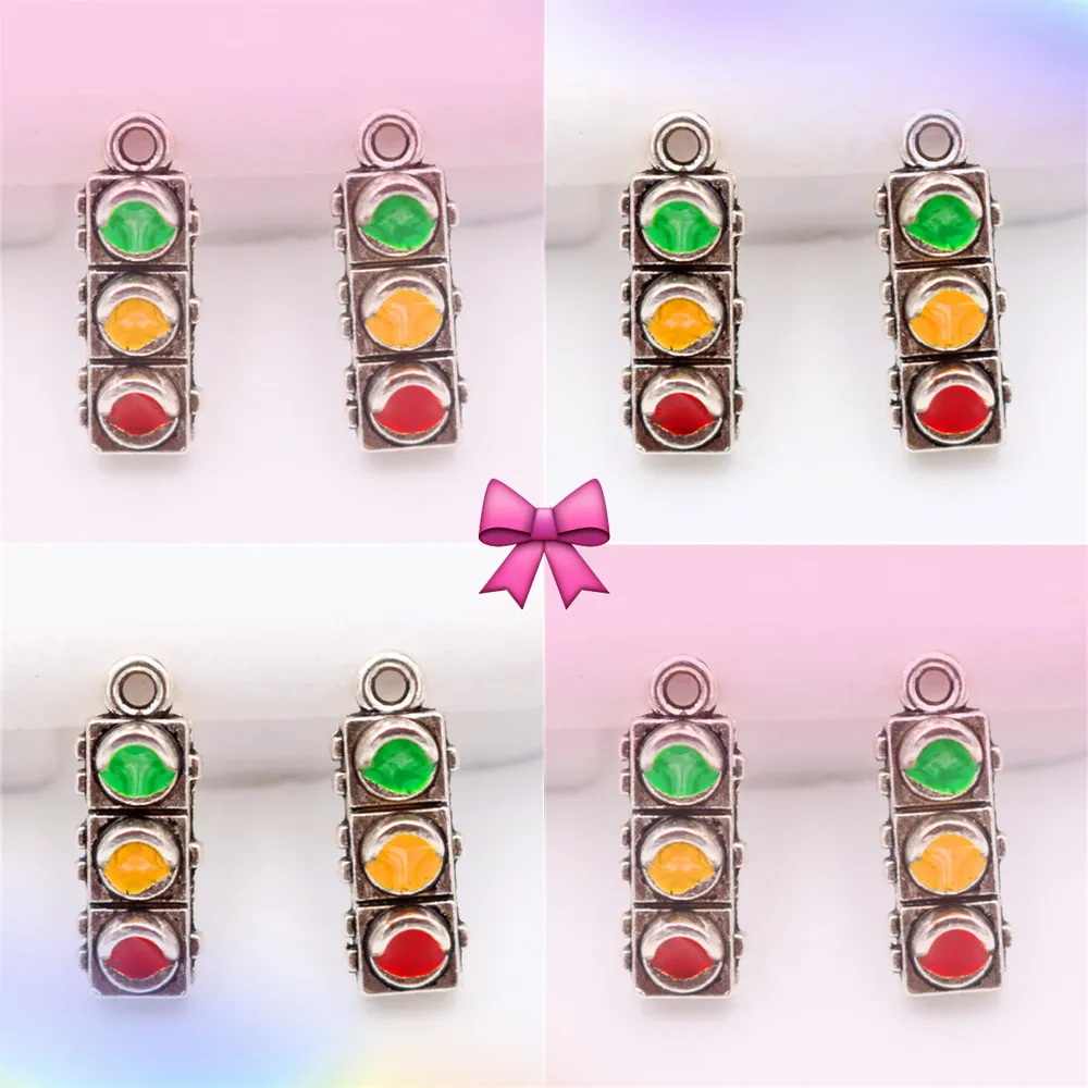 WKOUD 8 шт. эмаль движения светильник кулон красный желтый зеленый Сезон лето