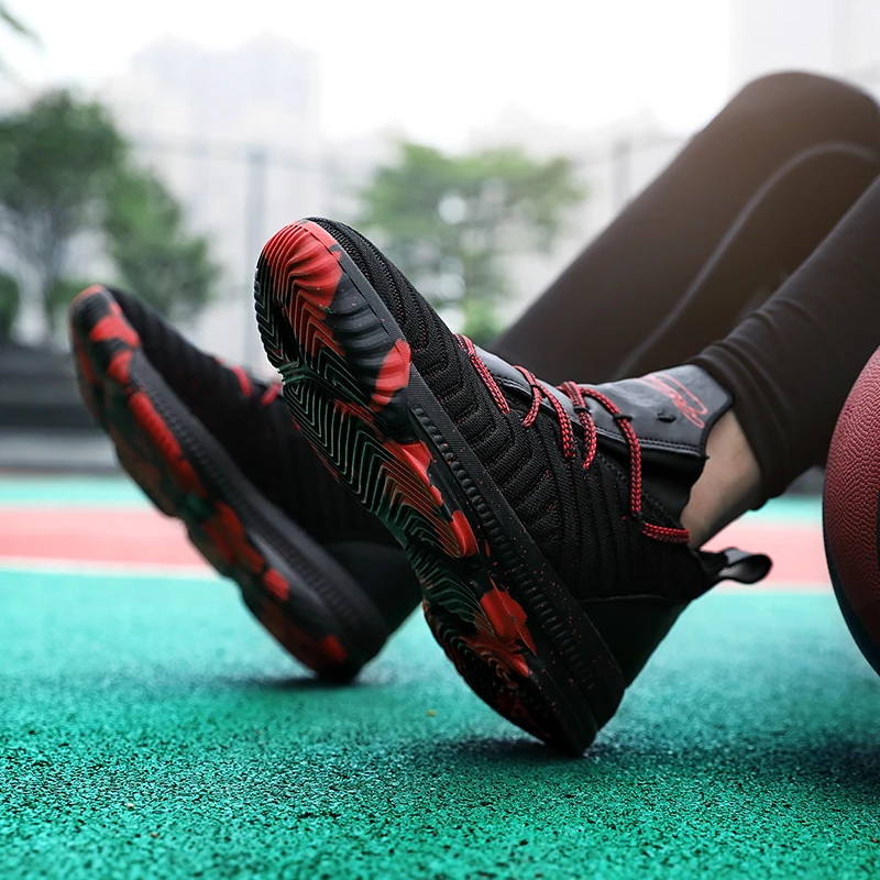 Профессиональная баскетбольная обувь для мужчин и женщин дышащие