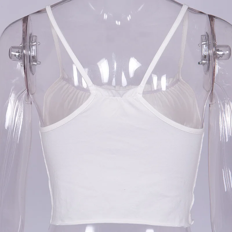 

Women Summer Sexy Camis Top Ruffles Tanks Sleeveless Spaghetti Strap Ruched Slim Crop Top Fashion Vest Ladies Female Clothing