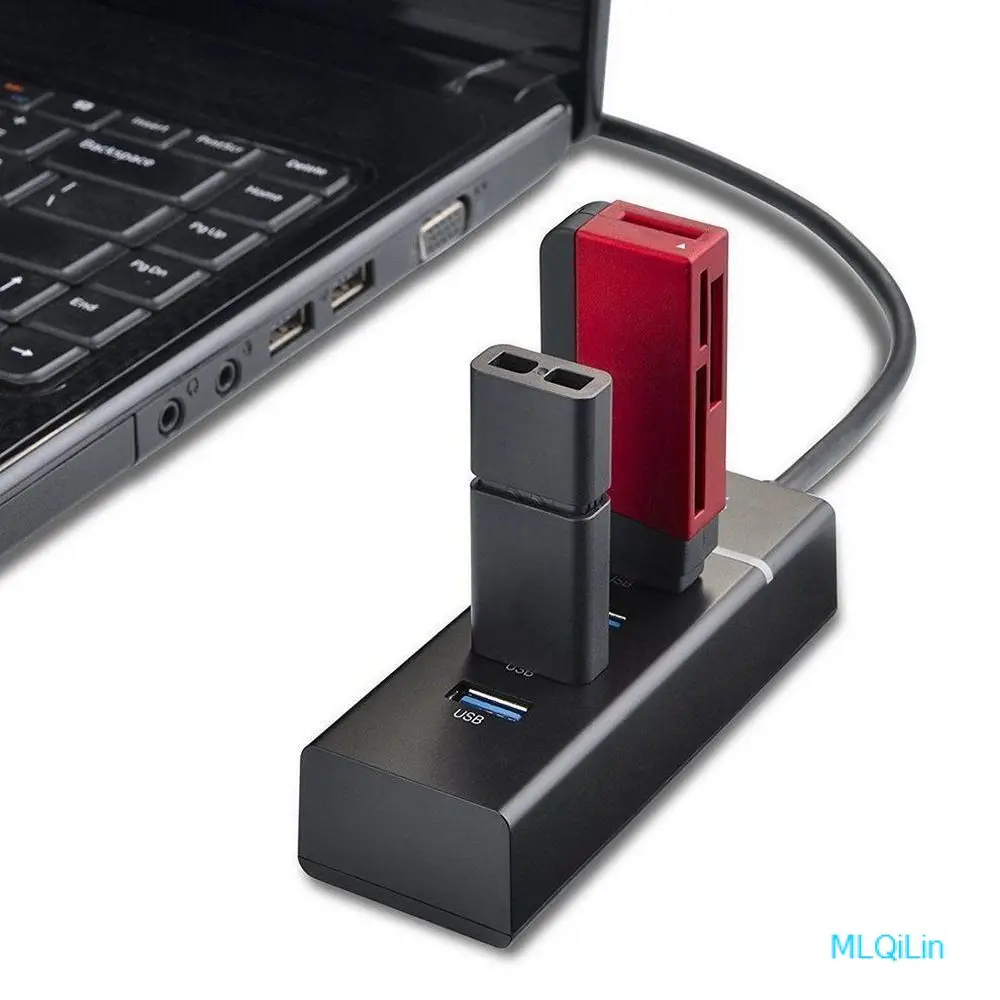 4 порта usb-хаб высокая скорость 5 Гбит/с USB 3 0 концентратор для usb разветвитель хаб
