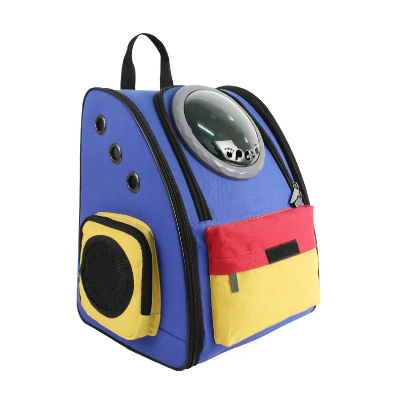 Воздухопроницаемая сумка для кошек вместительная рюкзак собак Холщовый Рюкзак