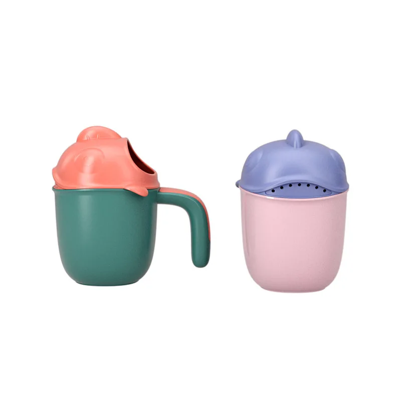 

Children's shampoo Cup baby shower shampoo cup mother baby gift wholesale clown fish shampoo spoon