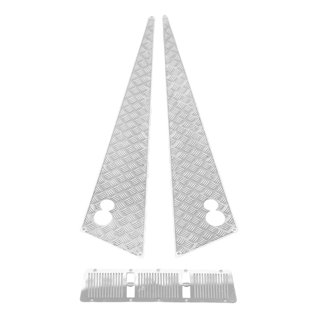 

Metal Anti-skid Board Hood Decorative Sheet Upgrade Parts 1/10 for 88096-4 G63 G500 RC Car Modification Part