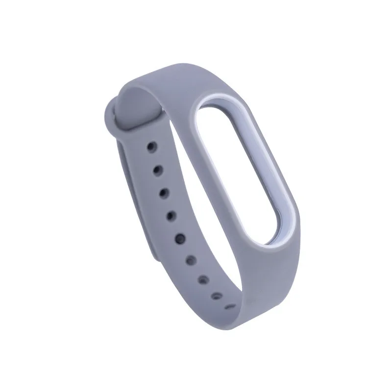 1 шт для Xiaomi mi Band 2 Ремешок Браслет Силиконовый ремешок для наручных часов для mi band 2 Смарт ремешок для часов аксессуары Прямая - Цвет: 17