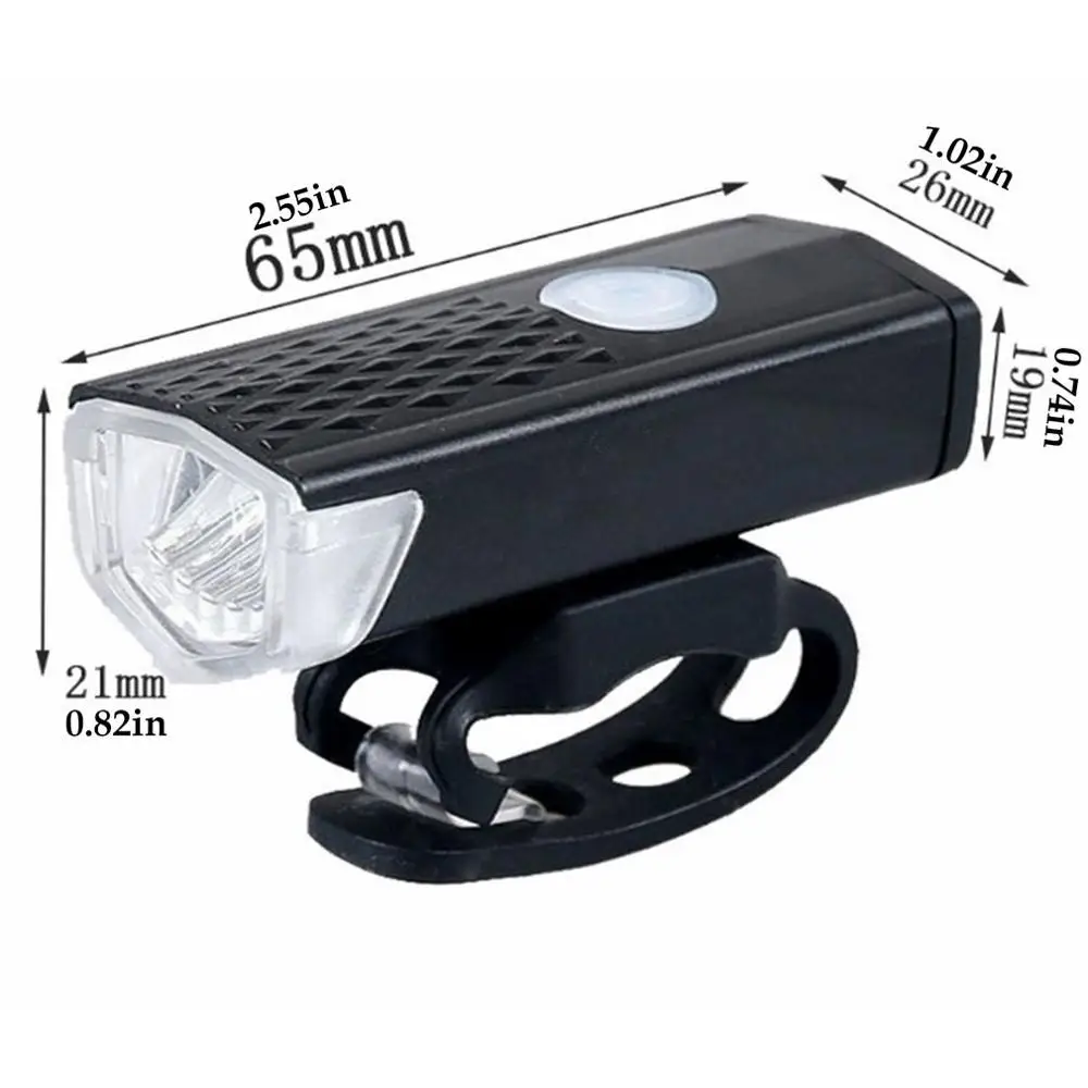 

Bicycle Light USB LED Rechargeable Set Mountain Cycle Front Back Headlight Lamp Warning Flashlight High Brightness Waterproof
