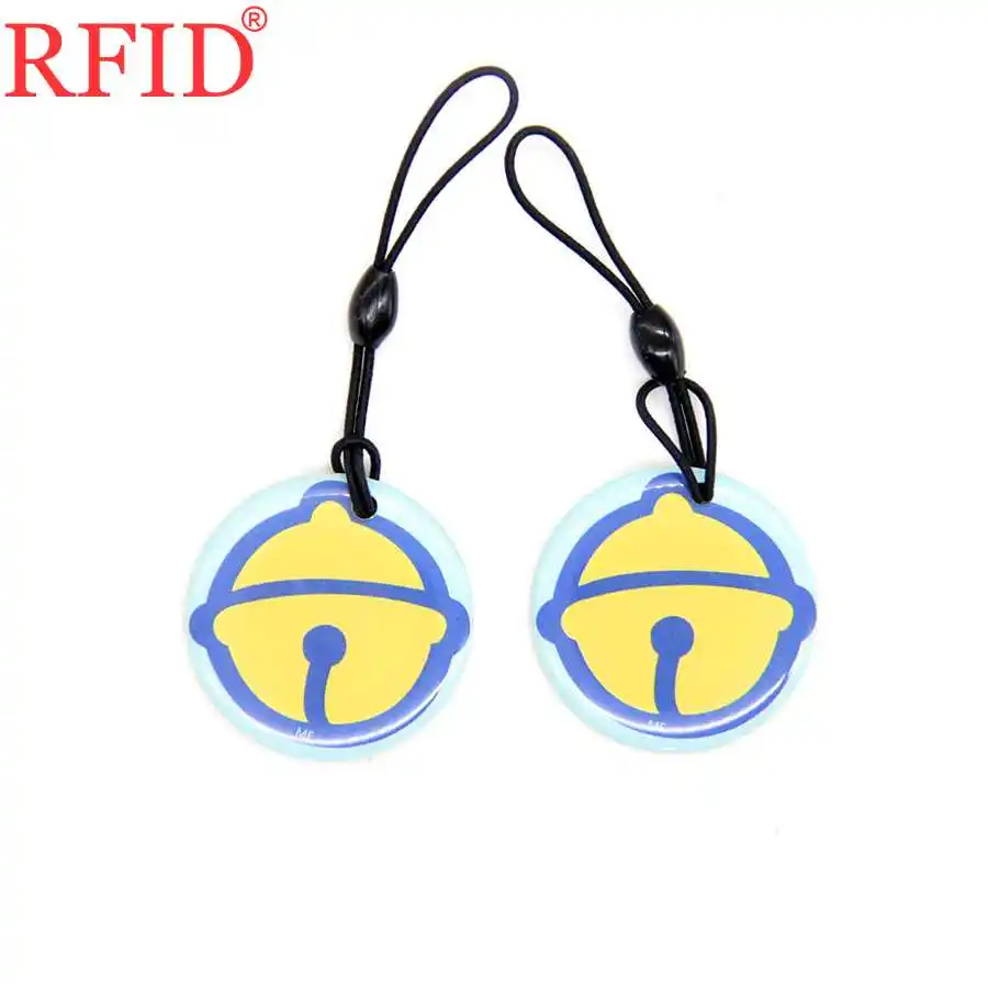 UID S50 1K 13 56 МГц сменная перезаписываемая NFC-карта RFID-брелок мультяшный