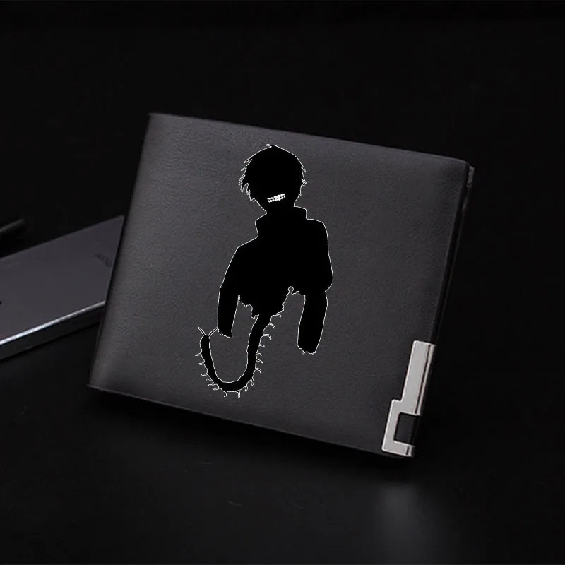 10 Японское аниме Токийский Гуль Kaneki Ken косплей мужской короткий кошелек студенческий модный кошелек из искусственной кожи кошелек мультфильм Id держатель для карт - Цвет: 10