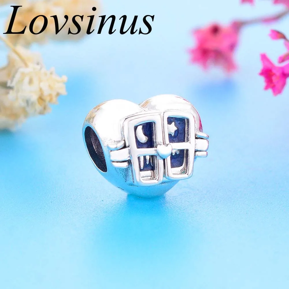 Подходит для оригинальных европейских шармов браслетов из настоящего 925 пробы