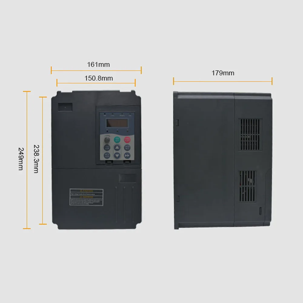 7.5KW 380V 3-фазовый Вход частотный инвертор VFD Трехфазная экономия энергии 380V Выход 17A мотор Скорость Управление частота приводной преобразователь 50/60Hz