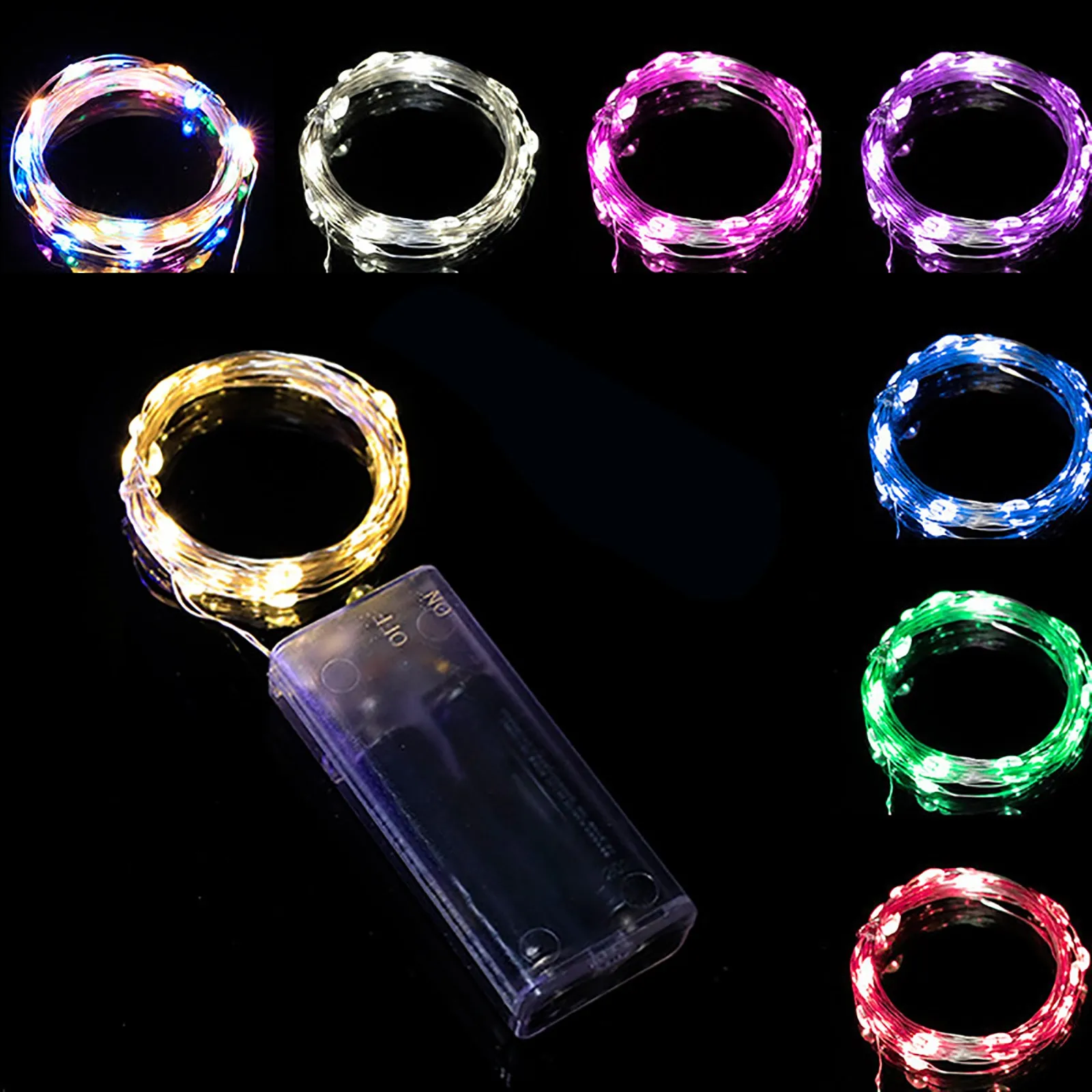 

Led Fairy Lights Battery Festoon Light Living Room Bedroom Outdoor Garden Bead Light String Holiday Party Decoration Supplies