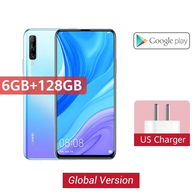 Breathing Crystal Предоплата, глобальная версия, huawei Y9s, 6 ГБ, 128 ГБ, смартфон, 48MP, AI, тройная задняя камера s, авто-всплывающая фронтальная камера, 6,59 “мобильный телефон - Цвет: Breathing Crystal