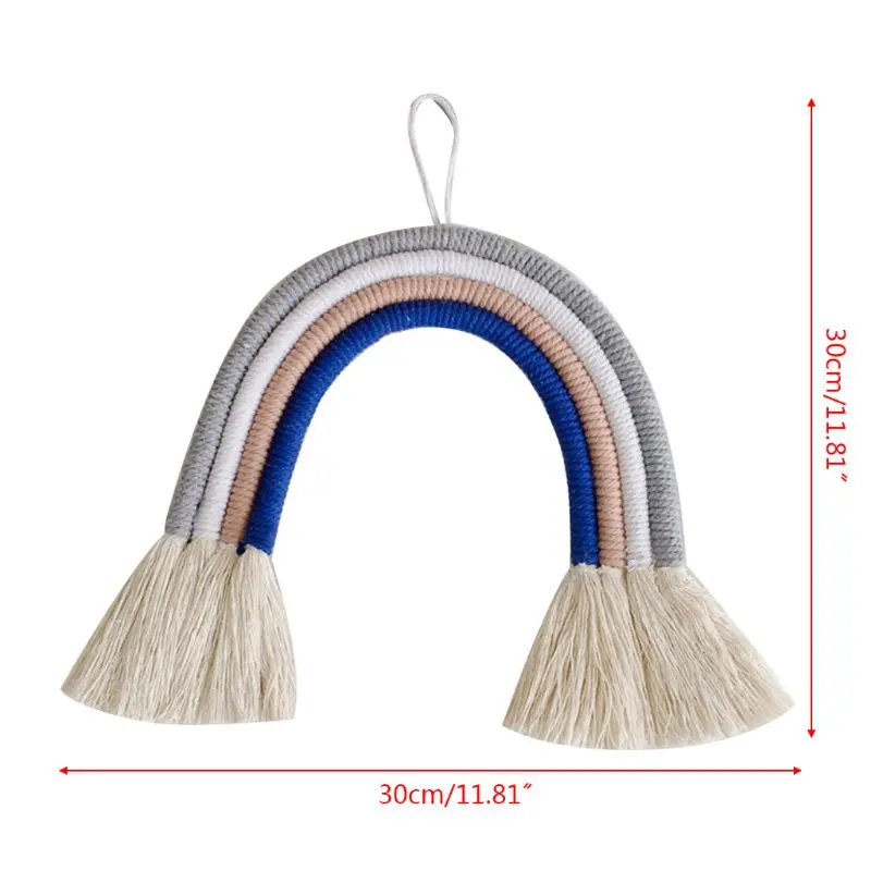 

Children Room Decoration Pendant Nordic Home Ornaments Rainbow Tassel Lanyard