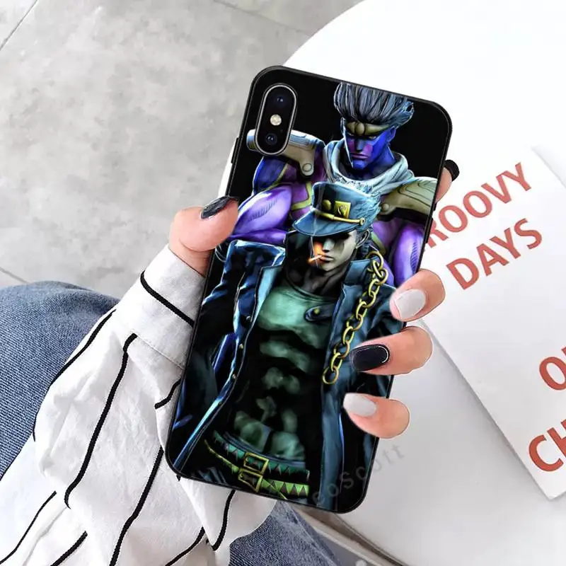 

Jojo's Bizarre Adventure Phone Case for iPhone 11 12 mini pro XS MAX 8 7 6 6S Plus X 5S SE 2020 XR