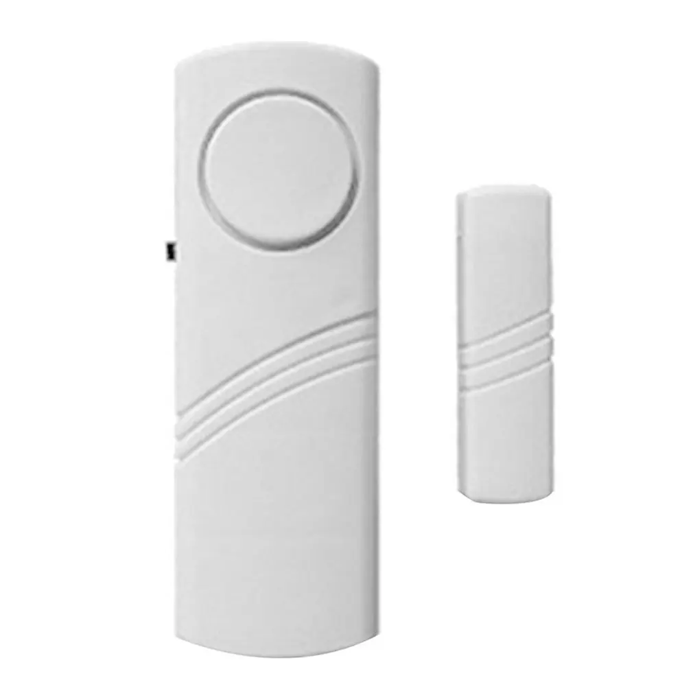 

Door Window Wireless Burglar Alarm with Magnetic Sensor Home Safety Wireless Longer System Security Device 90dB White Wholesale