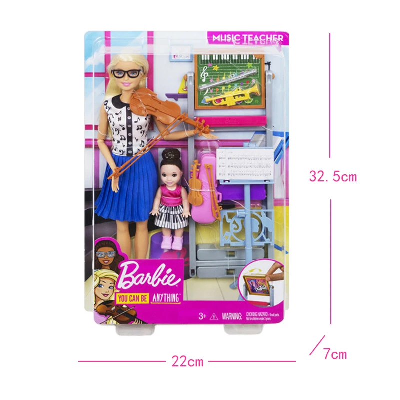Музыка костюм кота учителя Куклы оригинальный Барби мягкого плюша Аксессуары